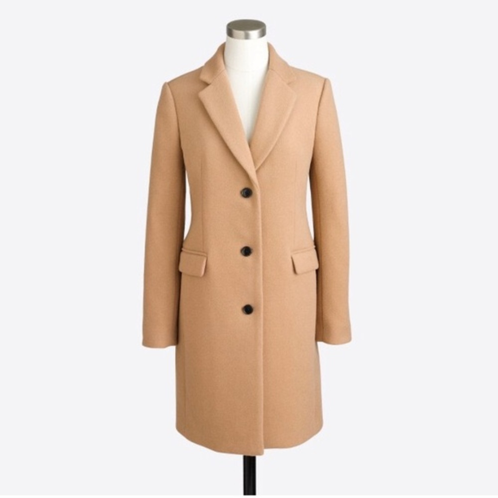 J Crew Camel Coat